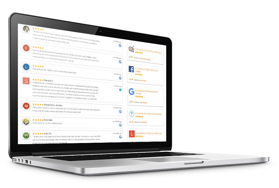review feed on your site