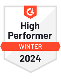 G2 High Performer Winter 2024